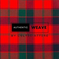 Robertson Red Modern Tartan Fabric