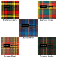 Clan Buchanan Tartan Fabrics