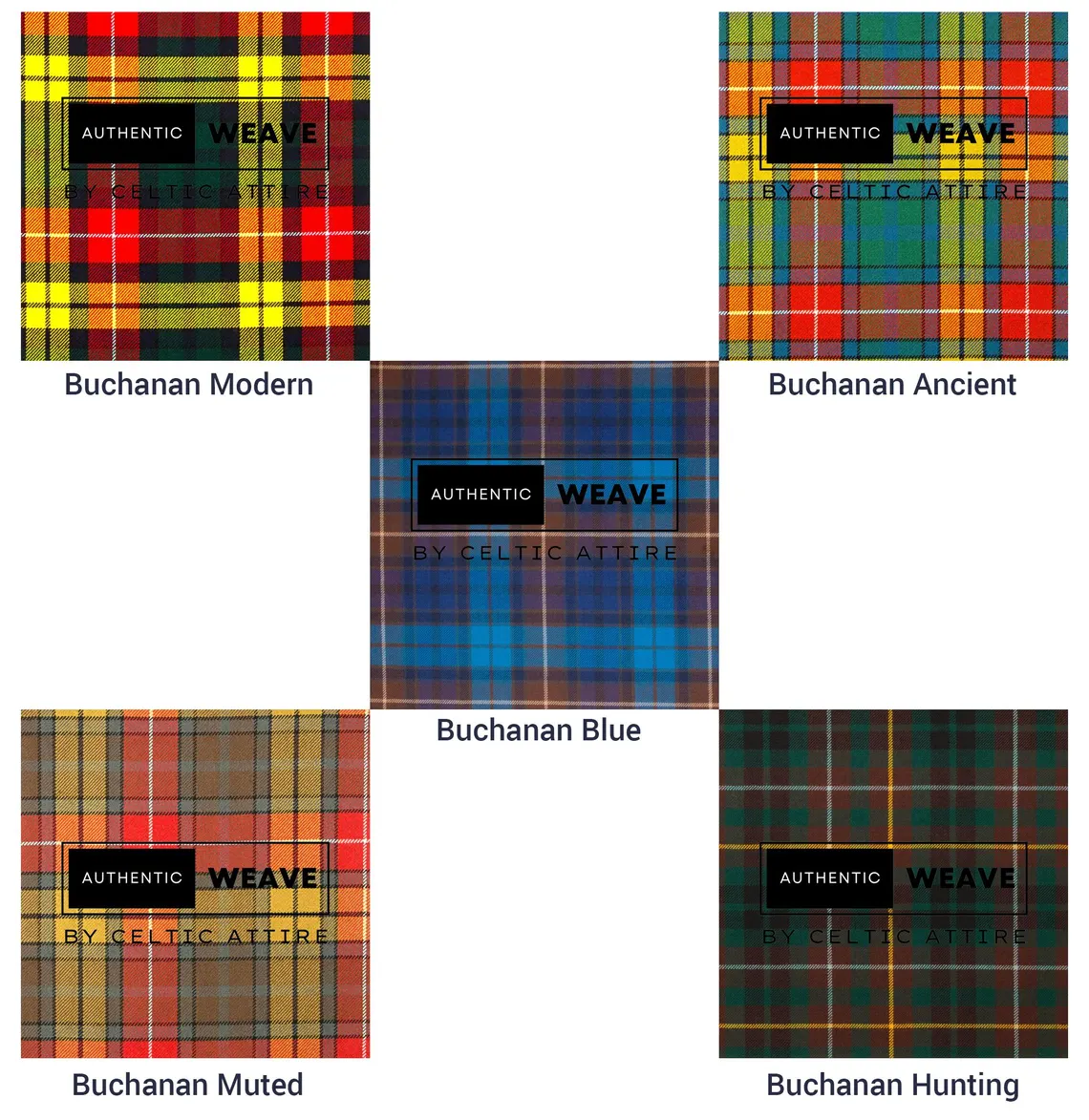 Clan Buchanan Tartan Fabrics Clan Buchanan Tartan Fabrics