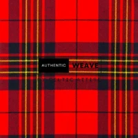Leslie Red Modern Tartan Fabric