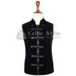 Black Velvet Punk Rock Vest