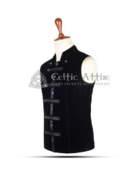 Black Velvet Punk Rock Vest