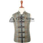 Black Watch Weathered Tartan Punk Rock Vest