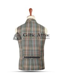 Mackenzie Weathered Tartan Punk Rock Vest