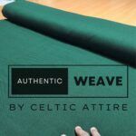 Solid Green Tartan Fabric