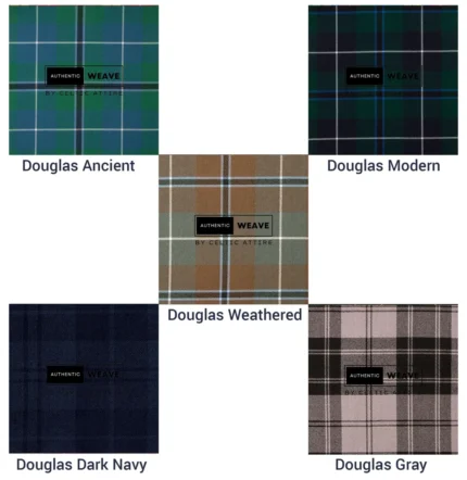 Clan Douglas Tartan Fabrics