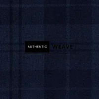 Douglas Dark Navy Tartan Fabric