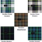 Clan Gordon Tartan Fabrics