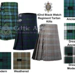 Black Watch Tartan 8 Yard Kilt