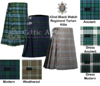 Black Watch Tartan 8 Yard Kilt