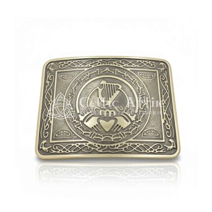 Irish Harp Scottish Kilt Belt Buckle
