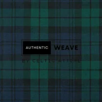 Black Watch Modern Tartan Fabric