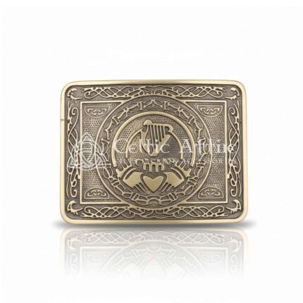 Irish Harp Scottish Kilt Belt Buckle