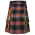 Scottish Tartan Utility Fun Kilt