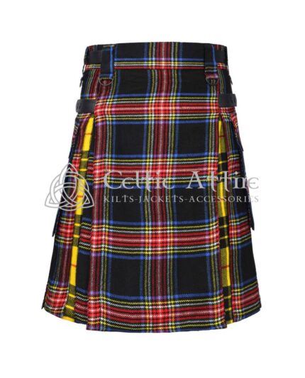 Scottish Tartan Utility Fun Kilt