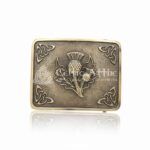 Thistle Scottish Kilt Belt Buckle