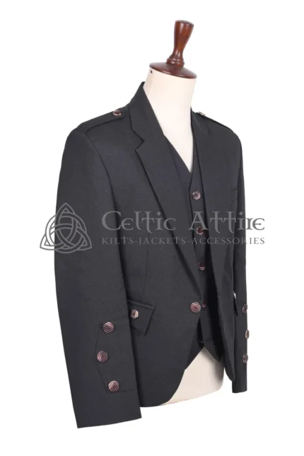 Barathea Wool Argyll Jacket & Waistcoat
