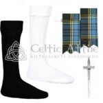 Scottish Anderson Flashes - Socks and Kilt Pin