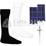 Scottish Armstraong Flashes - Socks and Kilt Pin