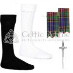 Scottish Beathie Flashes - Socks and Kilt Pin
