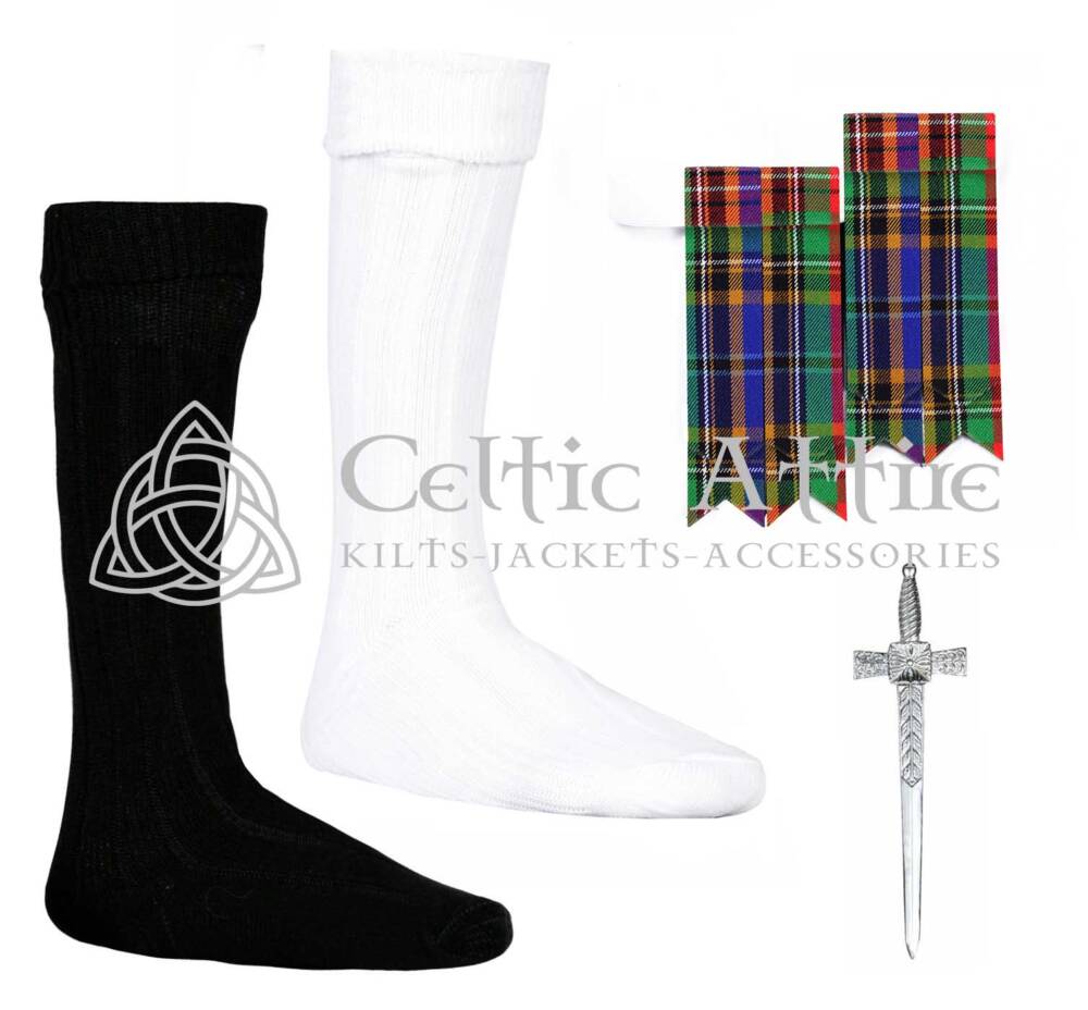 Scottish Beathie Flashes - Socks and Kilt Pin Scottish Beathie Flashes - Socks and Kilt Pin Scottish Beathie Flashes - Socks and Kilt Pin