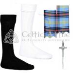 Scottish Bell of Borders Flashes - Socks and Kilt Pin