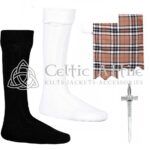 Scottish Camel of Thomson Flashes - Socks and Kilt Pin