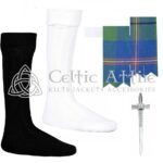 Scottish Carmichael Flashes - Socks and Kilt Pin