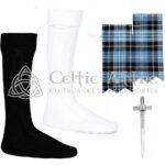 Scottish Clergy Flashes - Socks and Kilt Pin