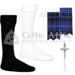 Scottish Clergy Modern Flashes - Socks and Kilt Pin