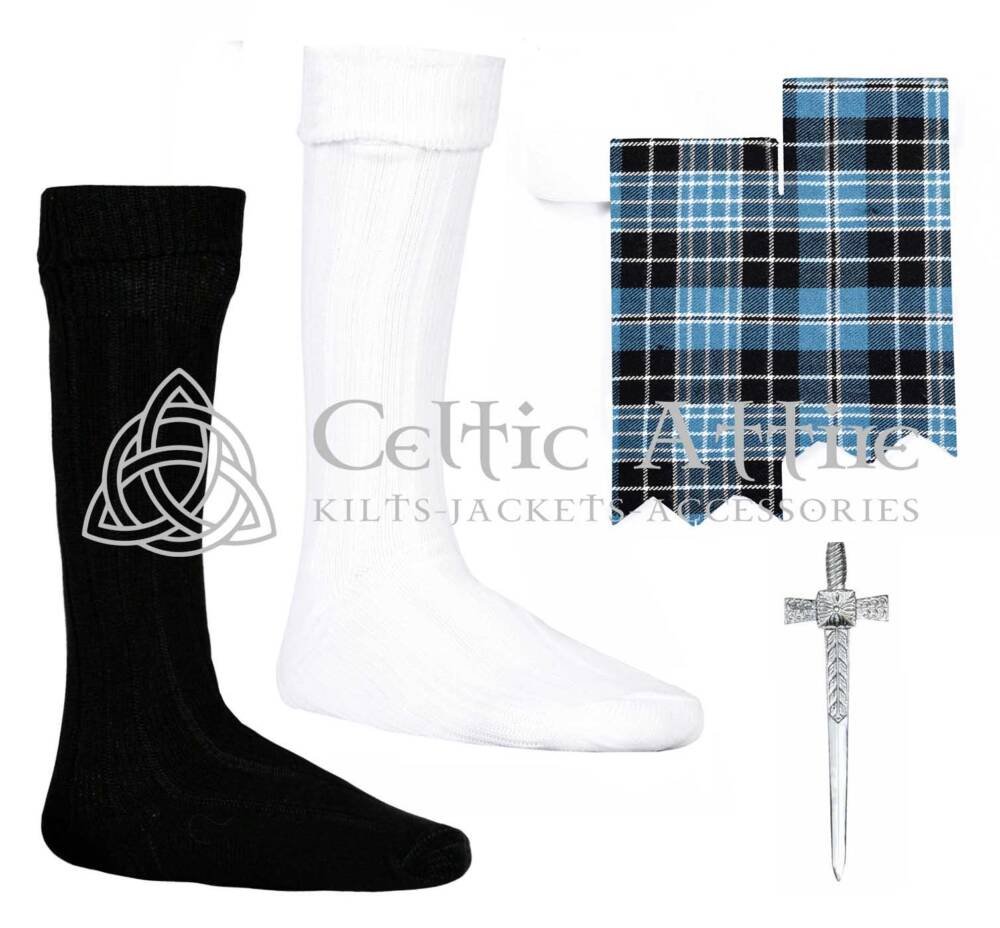 Scottish Clergy Flashes - Socks and Kilt Pin Scottish Clergy Flashes - Socks and Kilt Pin