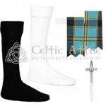 Scottish Dragon Flashes - Socks and Kilt Pin