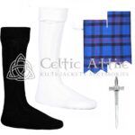 Scottish Elliot Modern Flashes - Socks and Kilt Pin