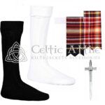 Scottish FIREFIGHTER Flashes - Socks and Kilt Pin