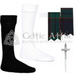 Scottish Fletcher Flashes - Socks and Kilt Pin