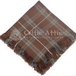 Mens Scottish Fraser Weathered Tartan Flyplaid