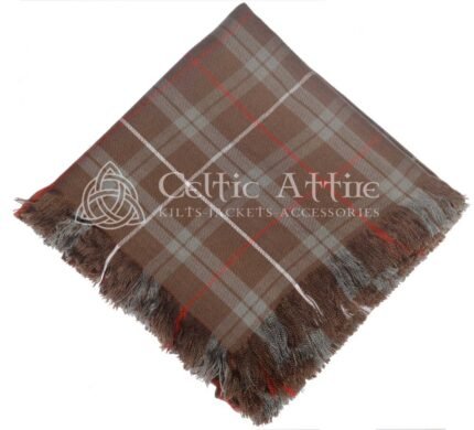 Mens Scottish Fraser Weathered Tartan Flyplaid