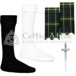 Scottish Gordon Flashes - Socks and Kilt Pin