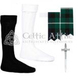 Scottish Graham Flashes - Socks and Kilt Pin