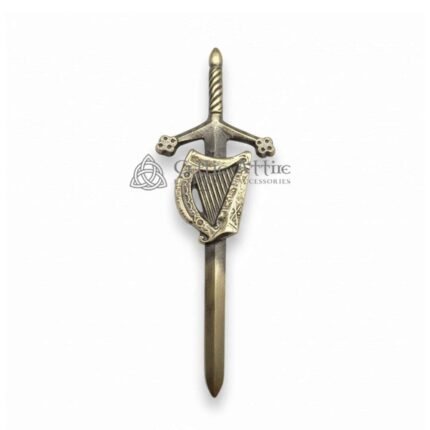Irish Harp kilt Pin
