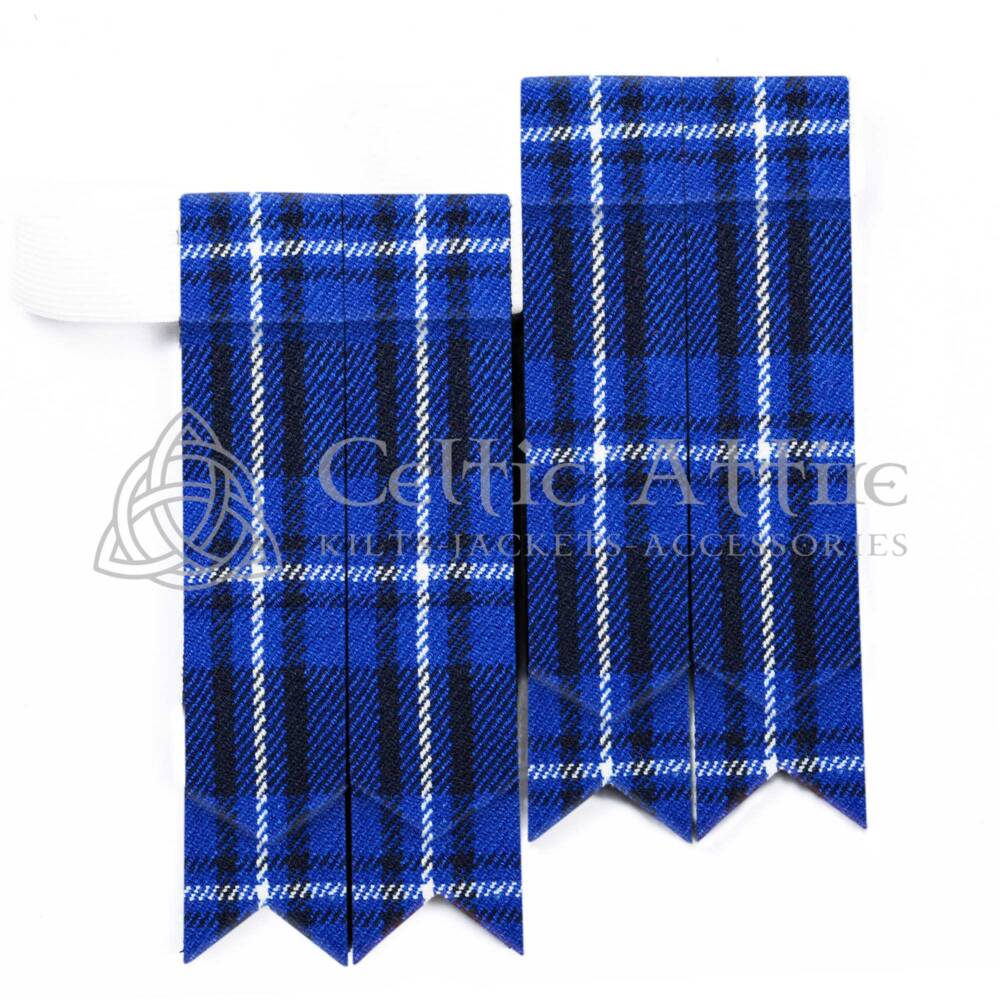 Ramsey Blue Tartan Flashes Ramsey Blue Tartan Flashes