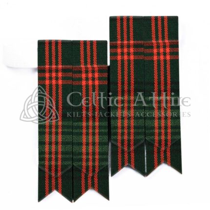 Rose Hunting Modern Tartan Flashes