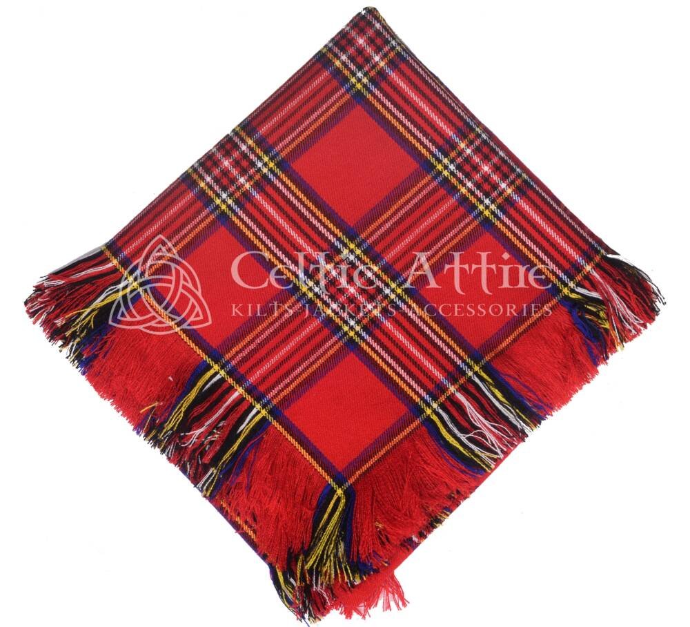 Royal-Stewart Mens Scottish Royal Stewart Tartan Flyplaid
