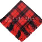 Mens Scottish Rose Tartan Flyplaid