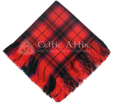 Mens Scottish Rose Tartan Flyplaid