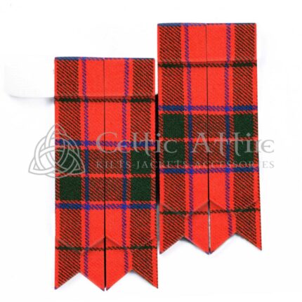 Scottish Rose Tartan Flashes