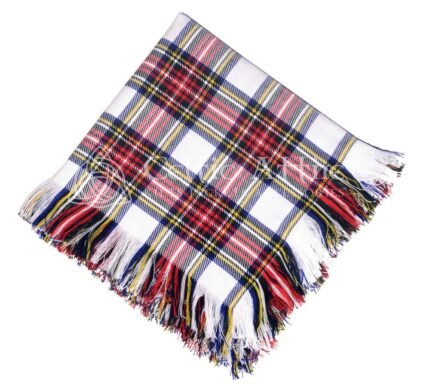 Mens Scottish Stewart Dress Tartan Flyplaid