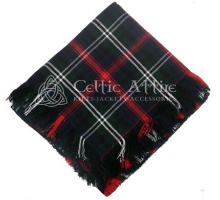 Mens Scottish Sutherland Tartan Flyplaid