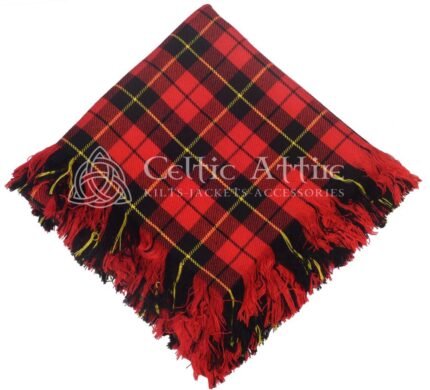 Mens Scottish Wallace Tartan Flyplaid