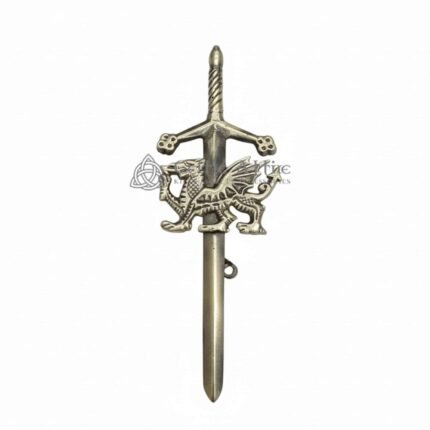 Welsh Dragon Kilt pin